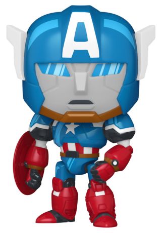 Figurine Funko Pop Marvel What If...? #1569 Captain America Robot