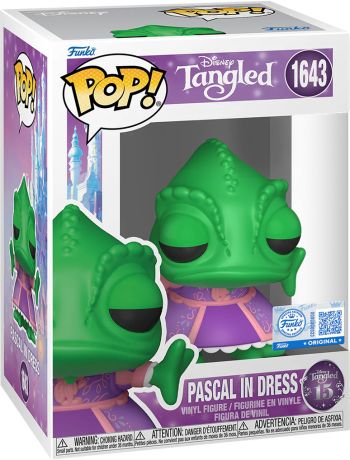 Figurine Funko Pop Raiponce [Disney] #1643 Pascal en robe