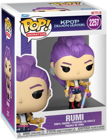 Figurine Funko Pop KPop Demon Hunters #2257 Rumi