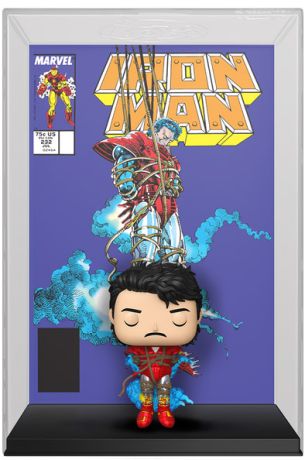 Figurine Funko Pop Marvel Comics #75 Iron Man - Comic Cover