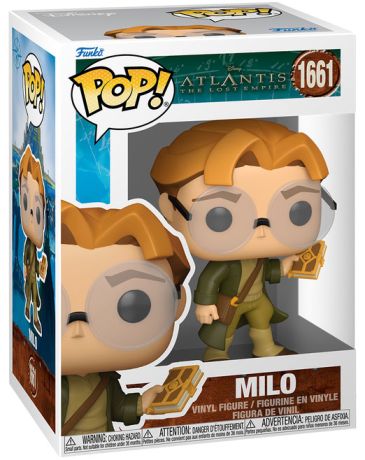Figurine Funko Pop Atlantide, l’empire perdu [Disney] #1661 Milo
