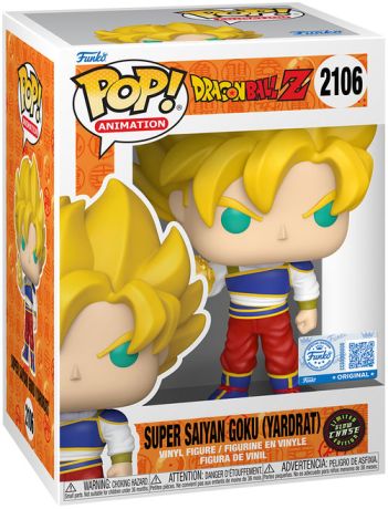 Figurine Funko Pop Dragon Ball Z #2106 Goku Super Saiyan (Yardrat) [Chase]