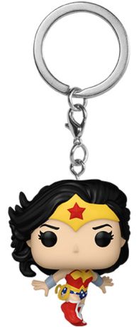 Figurine Funko Pop DC Super-Héros Wonder Woman - Porte-clés