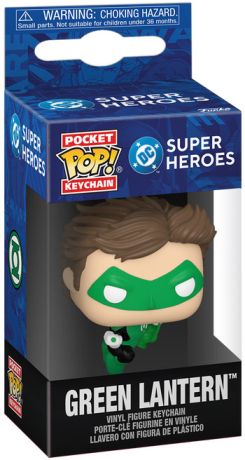Figurine Funko Pop DC Super-Héros Green Lantern - Porte-clés