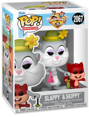 Figurine Funko Pop Les Animaniacs #2067 Slappy & Skippy
