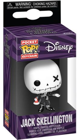 Figurine Funko Pop L'étrange Noël de M. Jack [Disney] Jack Skellington - Porte-clés