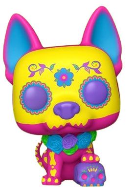 Figurine Funko Pop Dia De Los Muertos Xolo - Black Light