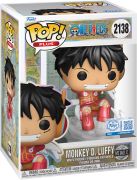 Figurine Pop One Piece #2138 Monkey D. Luffy (Egghead) - Métallique