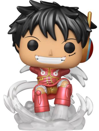Figurine Funko Pop One Piece #2138 Monkey D. Luffy (Egghead) - Métallique