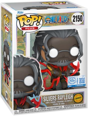 Figurine Funko Pop One Piece #2150 Silvers Rayleich (Egghead) [Chase]
