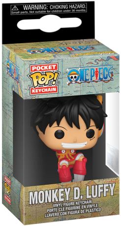 Figurine Funko Pop One Piece Monkey D. Luffy (Egghead) - Porte-clés