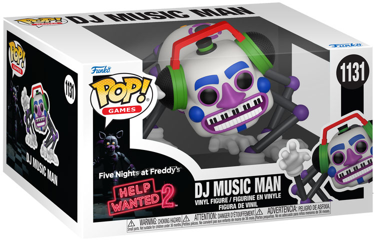 Figurine Pop Five Nights at Freddy's #1131 pas cher : DJ Music Man ...