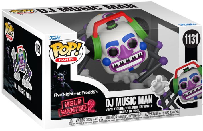 Figurine Funko Pop Five Nights at Freddy's #1131 DJ Music Man (Help Wanted 2)