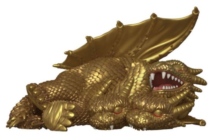 Figurine Funko Pop Godzilla  #1953 King Ghidorah endormi - Gold