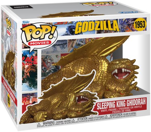 Figurine Funko Pop Godzilla  #1953 King Ghidorah endormi - Gold