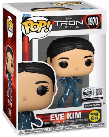 Figurine Funko Pop Tron : Ares [Disney] #1970 Eve Kim - Glow in the Dark