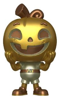 Figurine Funko Pop Icônes de Pub Jolly Jack-O doré - Métallique