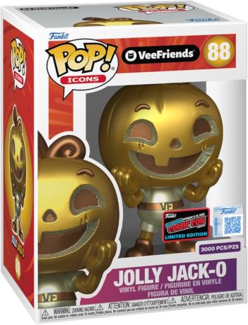Figurine Funko Pop Icônes de Pub #88 Jolly Jack-O doré - Métallique