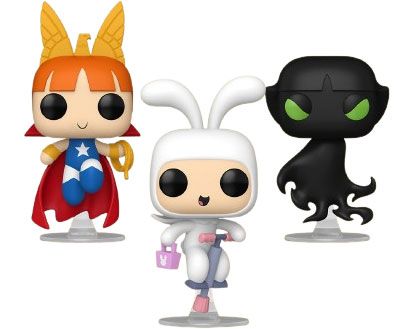 Figurine Funko Pop Les Supers Nanas Liberty Belle, Harmony Bunny, Mange - Pack