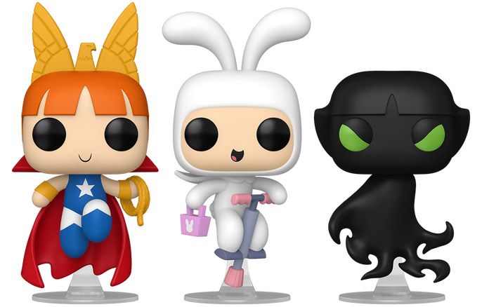Figurine Funko Pop Les Supers Nanas Liberty Belle, Harmony Bunny, Mange - Pack