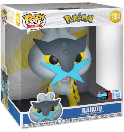 Figurine Funko Pop Pokémon #1104 Raikou - 25 cm