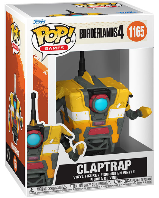 Figurine Pop Borderlands #1165 pas cher : Claptrap