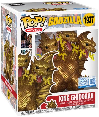 Figurine Funko Pop Godzilla  #1937 King Ghidorah - Or