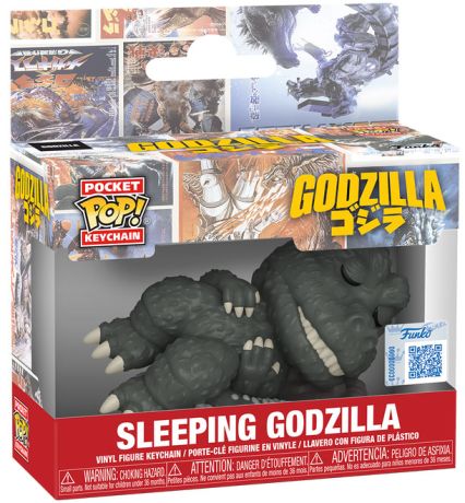 Figurine Funko Pop Godzilla  Godzilla endormi - Porte-clés