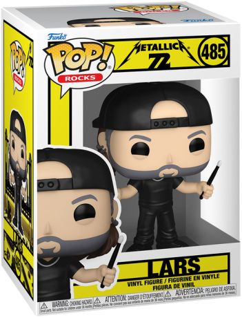 Figurine Funko Pop Metallica #485 Lars (72 Seasons)