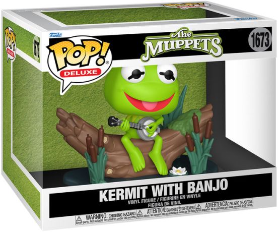 Figurine Funko Pop Les Muppets #1673 Kermit avec Banjo