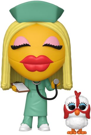 Figurine Funko Pop Les Muppets #1679 Janice avec Poulet