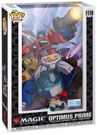 Figurine Funko Pop Magic : L'Assemblée #1110 Optimus Prime - Cover