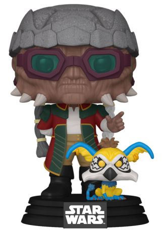Figurine Funko Pop Star Wars : The Clone Wars #808 Hondo et Pikk