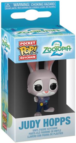 Figurine Funko Pop Zootopie [Dinsey] Judy Hopps - Porte-clés