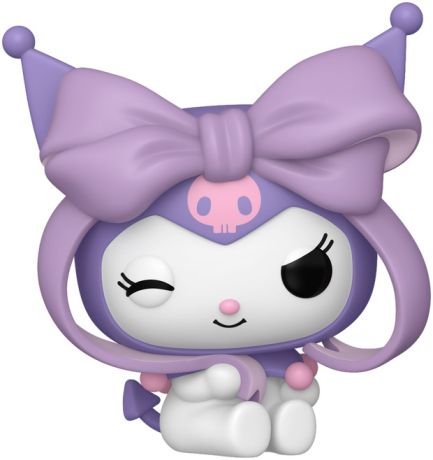 Figurine Funko Pop Sanrio #128 Kuromi avec Nœud