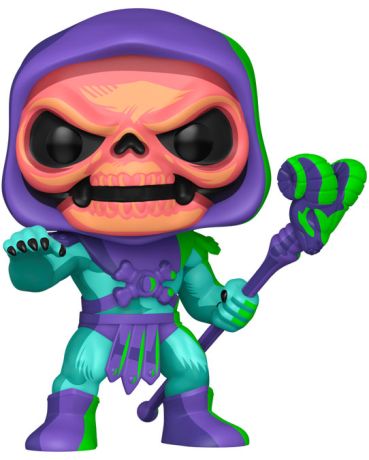 Figurine Funko Pop Les Maîtres de l'univers #1776 Skeletor - Retro Neon