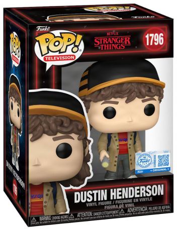 Figurine Funko Pop Stranger Things #1796 Dustin Henderson
