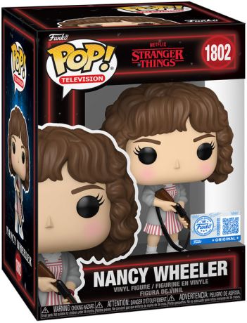 Figurine Funko Pop Stranger Things #1802 Nancy Wheeler avec Fusil de chasse
