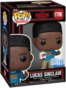 Figurine Pop Stranger Things #1798 Lucas Sinclair avec Popcorn