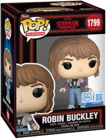 Figurine Funko Pop Stranger Things #1799 Robin Buckley avec Lampe torche