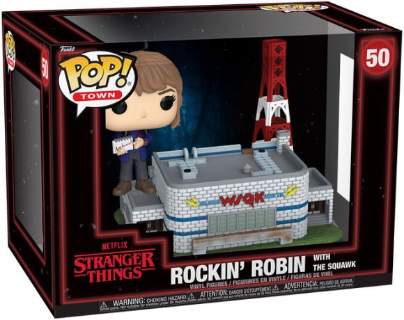 Figurine Funko Pop Stranger Things #50 Rockin' Robin avec le Squawk