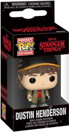 Figurine Funko Pop Stranger Things Dustin Henderson - Porte-clés
