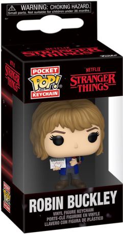 Figurine Funko Pop Stranger Things Robin Buckley - Porte-clés