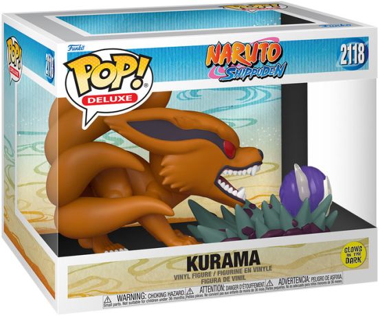 Figurine Funko Pop Naruto #2118 Kurama - Glow in the Dark