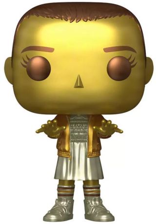 Figurine Funko Pop Stranger Things #1788 Onze - Métallique Or