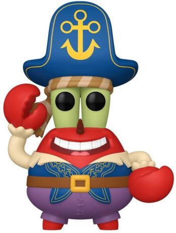 Figurine Funko Pop Bob l'Eponge #1942 M. Krabs (un pour tous, tous pirates !)