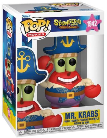 Figurine Funko Pop Bob l'Eponge #1942 M. Krabs (un pour tous, tous pirates !)