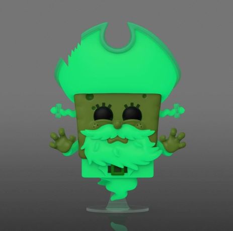 Figurine Funko Pop Bob l'Eponge #1943 Bob l'éponge (un pour tous, tous pirates !) - Glow in the Dark