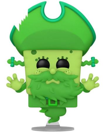 Figurine Funko Pop Bob l'Eponge #1943 Bob l'éponge (un pour tous, tous pirates !) - Glow in the Dark