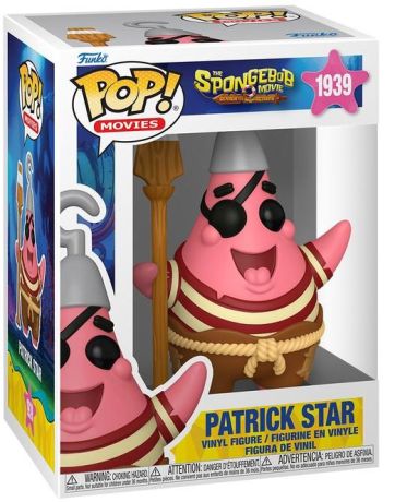 Figurine Funko Pop Bob l'Eponge #1939 Patrick (un pour tous, tous pirates !)